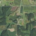 Deer and vehicle crash on County Highway F