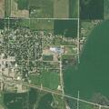 Single-vehicle rollover crash near Lake Andes field