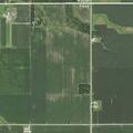 Combine fire in field near Walnut Avenue