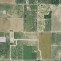 Elderly man on tractor hits vehicle, has medical episode