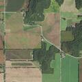 Tree fire on power lines near rural residence