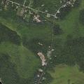 Tree and wire blocking road near County Route 17