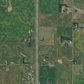 Planned controlled burn in rural pasture
