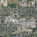 Large sinkhole closes lane at Cedar and Mechanic
