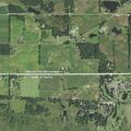 Sinkhole reported on Highway 33 near Portage