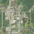 Elderly man with chest pain at fairgrounds entrance