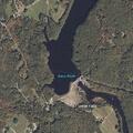 Boat blocking waterway near Shelton Dam