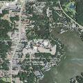 Woman vomiting blood near Second Avenue, Wisconsin Dells