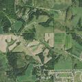 Damage to cornfield and road sign reported