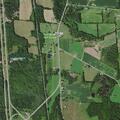 Tractor trailer damages yard on U.S. Route 11