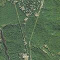 Trees blocking roadways near Route 175 and I-93