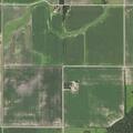Combine and cornfield fire near Dexter