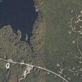 Debris blocking roadway on Route 302 in Raymond