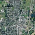 Pedestrian hit by vehicle at Oregon and First