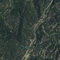 Motorcycle crash with leg injury near Colter Summit