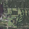 Woman suffers head injury after golf cart fall