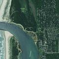 Vegetation fire reported near south jetty