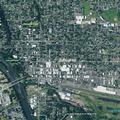 Person experiencing severe chest pain near Main Street