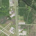 Medical aircraft approaches Owatonna airport with patient on board