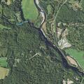 Person in twenties with leg cut found conscious at lumber site