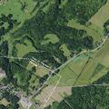 Telephone pole struck on Oxbow Road