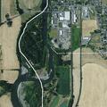 Rescue of person stranded near river trestle