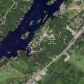 Car and deer collision on State Route 12