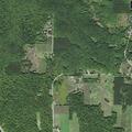 Downed communication line across roadway reported