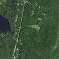 Tree blocking westbound lane on Route 283