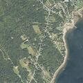 Sailboat stranded off Searsport with propeller entangled