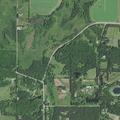 Dump truck tire blowout sends vehicle into ditch