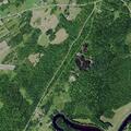 Teen male injured by rake through foot at River Rd