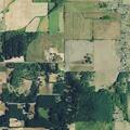 Pickup in ditch near Peterson Road property