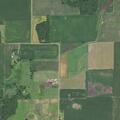Combine on fire near Le Sueur address