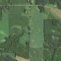 Controlled burn of deck and brush at rural property