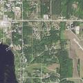 Police track and arrest fleeing person near Bacon Road