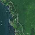 Single vehicle crash on Highway 101 in Otter Rock