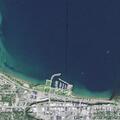 Male on sidewalk experiencing breathing problems in Traverse City