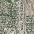 Elderly woman falls and reports back pain near North Jefferson Street