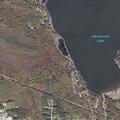 Reported railroad ties fire near Peck Dr and Christie Campground Ln (railroad mile marker 85)