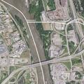 Vehicle crash at recycling energy center