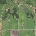 Small grass fire contained in roadside ditch