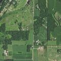 Controlled burn near 200th Street in Jim Falls