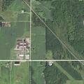 Combine fire on County Line Road near Withee