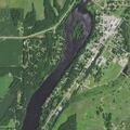 Man with chest pains and high blood pressure in Jim Falls