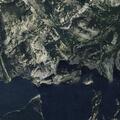 Rope rescue for stranded hiker at Mystic Lake Dam
