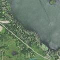 Two-car crash with airbags deployed in Forest Lake