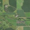 Intoxicated driver crashes into pole on rural property