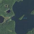 Wildland fire at Birch Lake Island in Laona