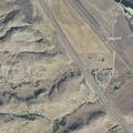 Elderly woman confused near Dusty Road in Grey Cliff